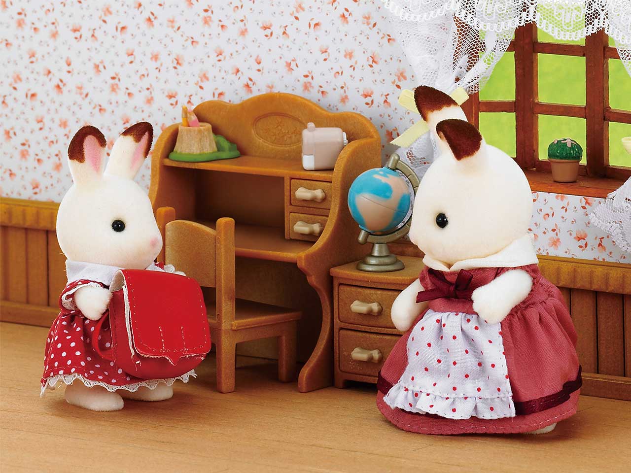 Sylvanian families sorella coniglio e scriv.5016