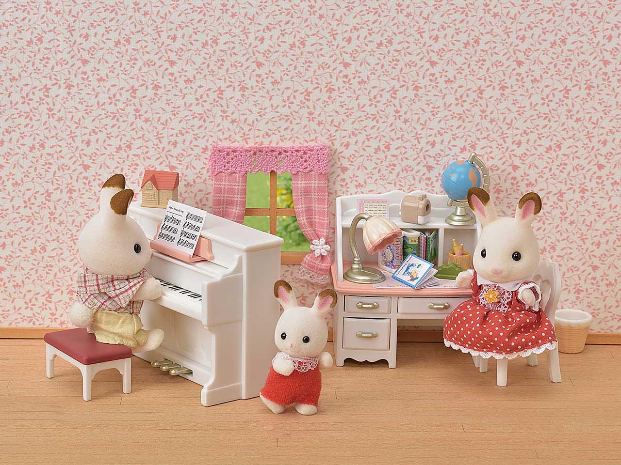 Sylvanian families pianoforte e scrivania 5284