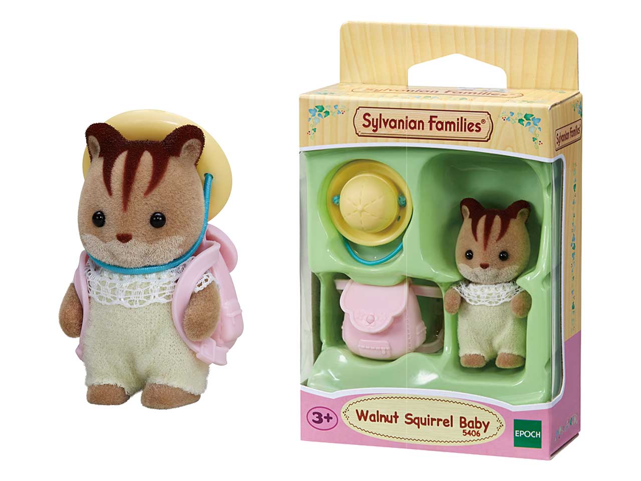 Sylvanian families bebè scoiattolo noc.5406