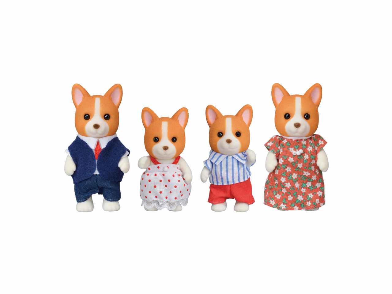 Sylvanian families famiglia corgi 05509