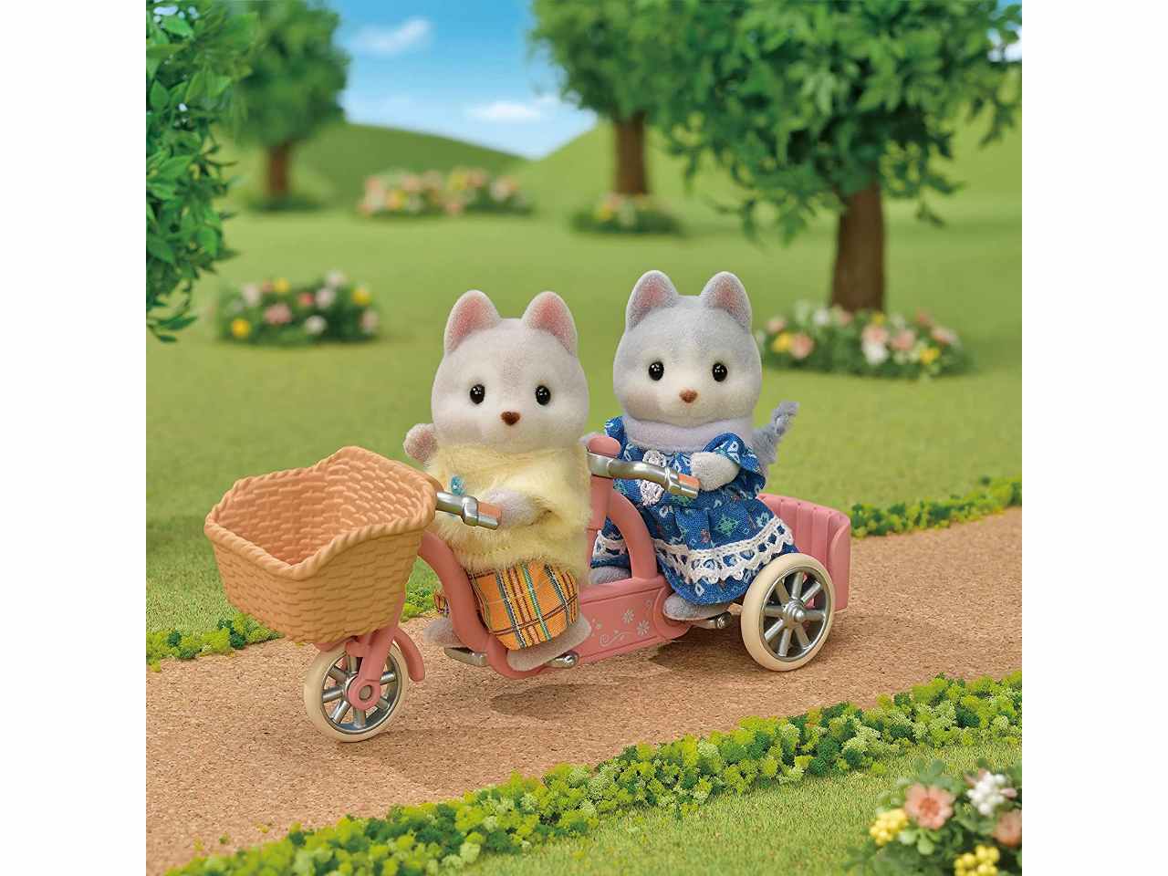 Sylvanian families husky sister 05637