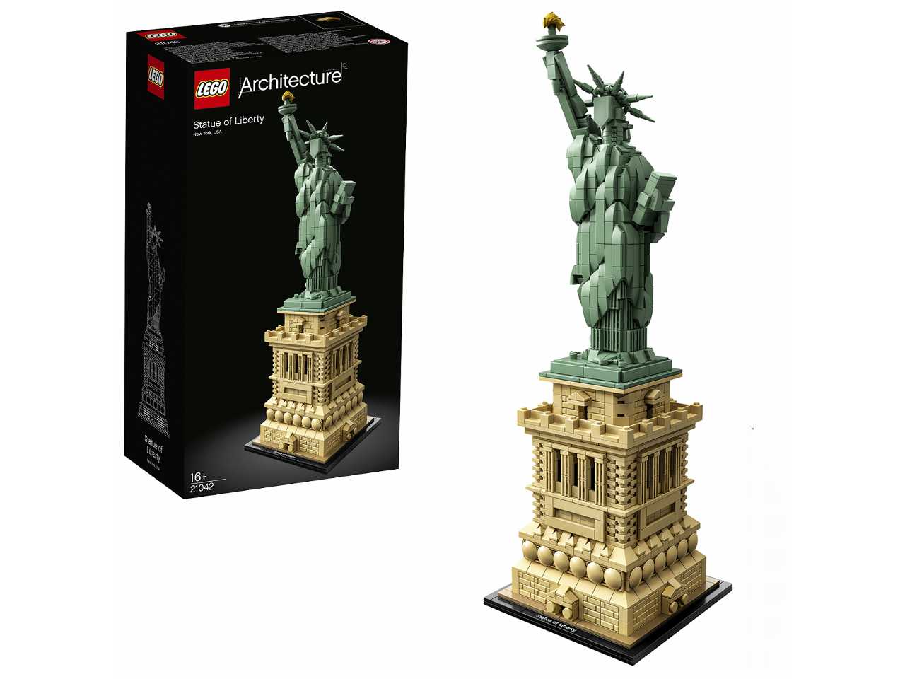 Lego architecture statua della libertà.