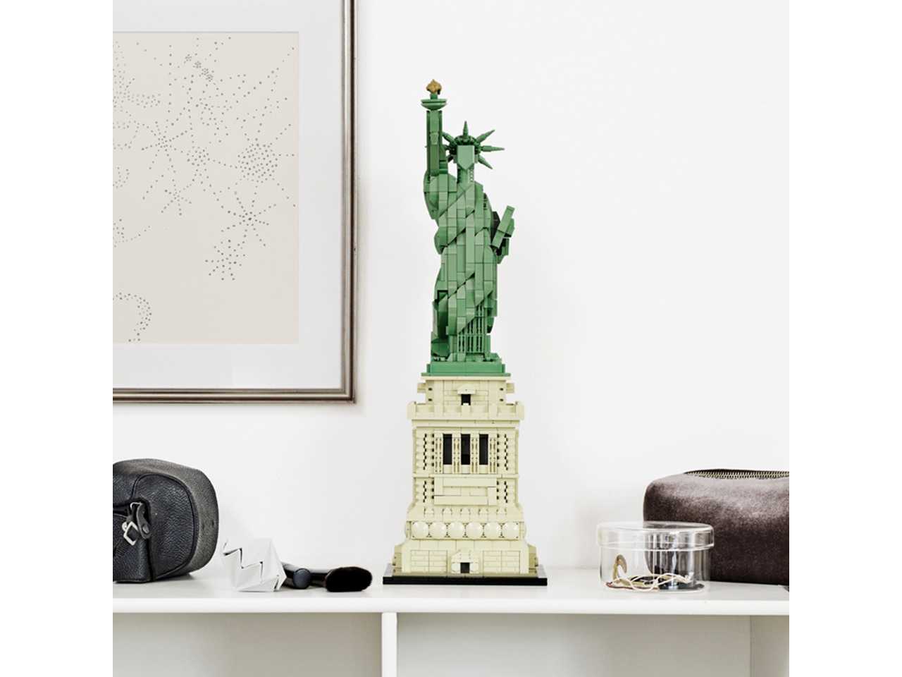 Lego architecture statua della libertà.