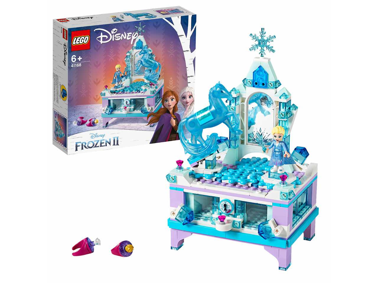 Lego disney frozen il portagioielli di elsa.