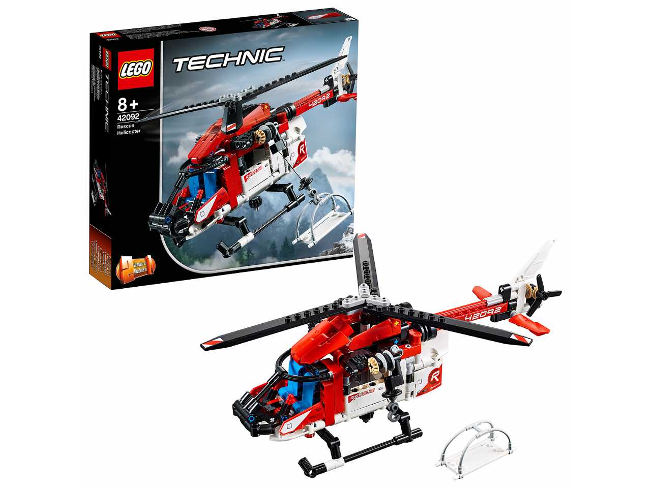 lego technic elicottero di salvataggio.