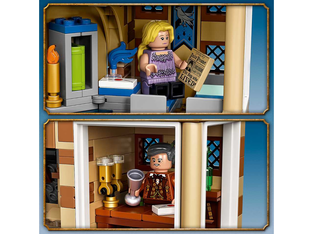 lego harry potter torre di astronomia di hogwarts.
