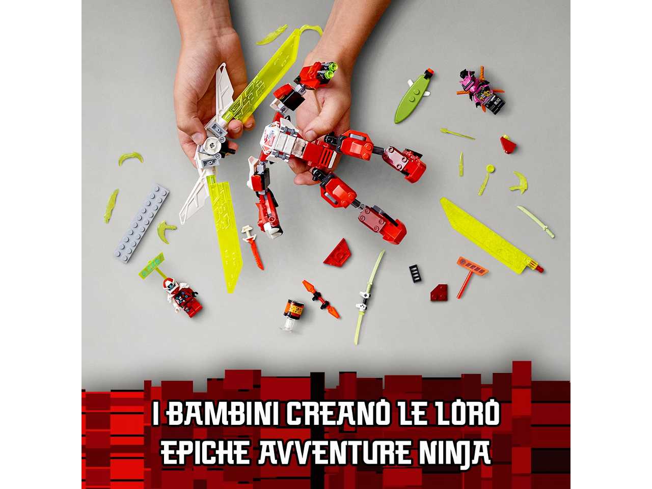 lego ninjago il mech-jet di kai.