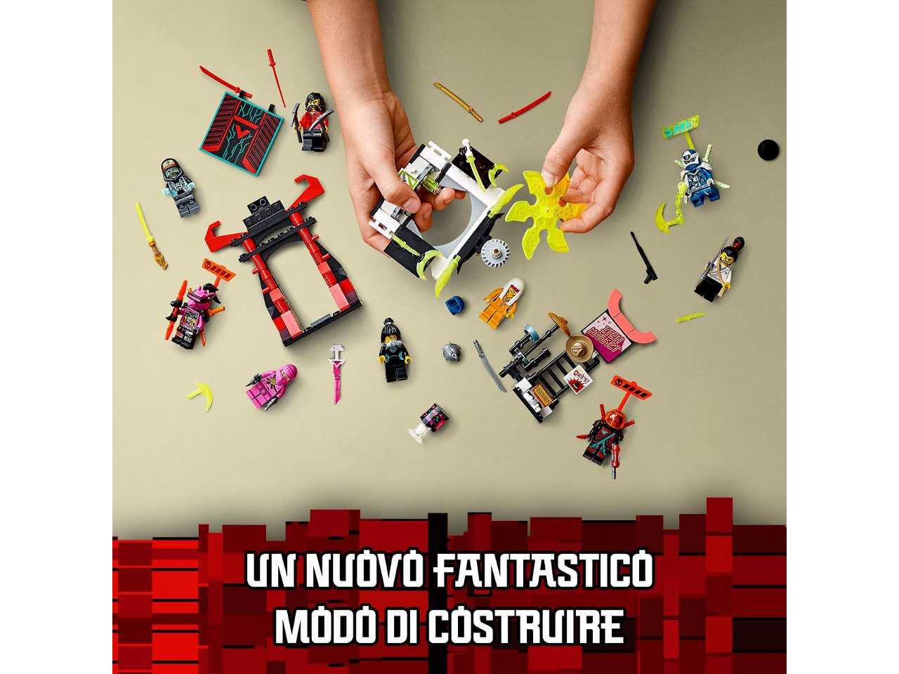 lego ninjago il mercato dei ninja gamers.