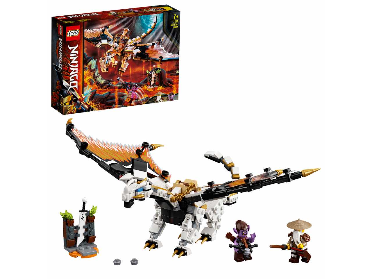 lego ninjago dragone da battaglia di wu.