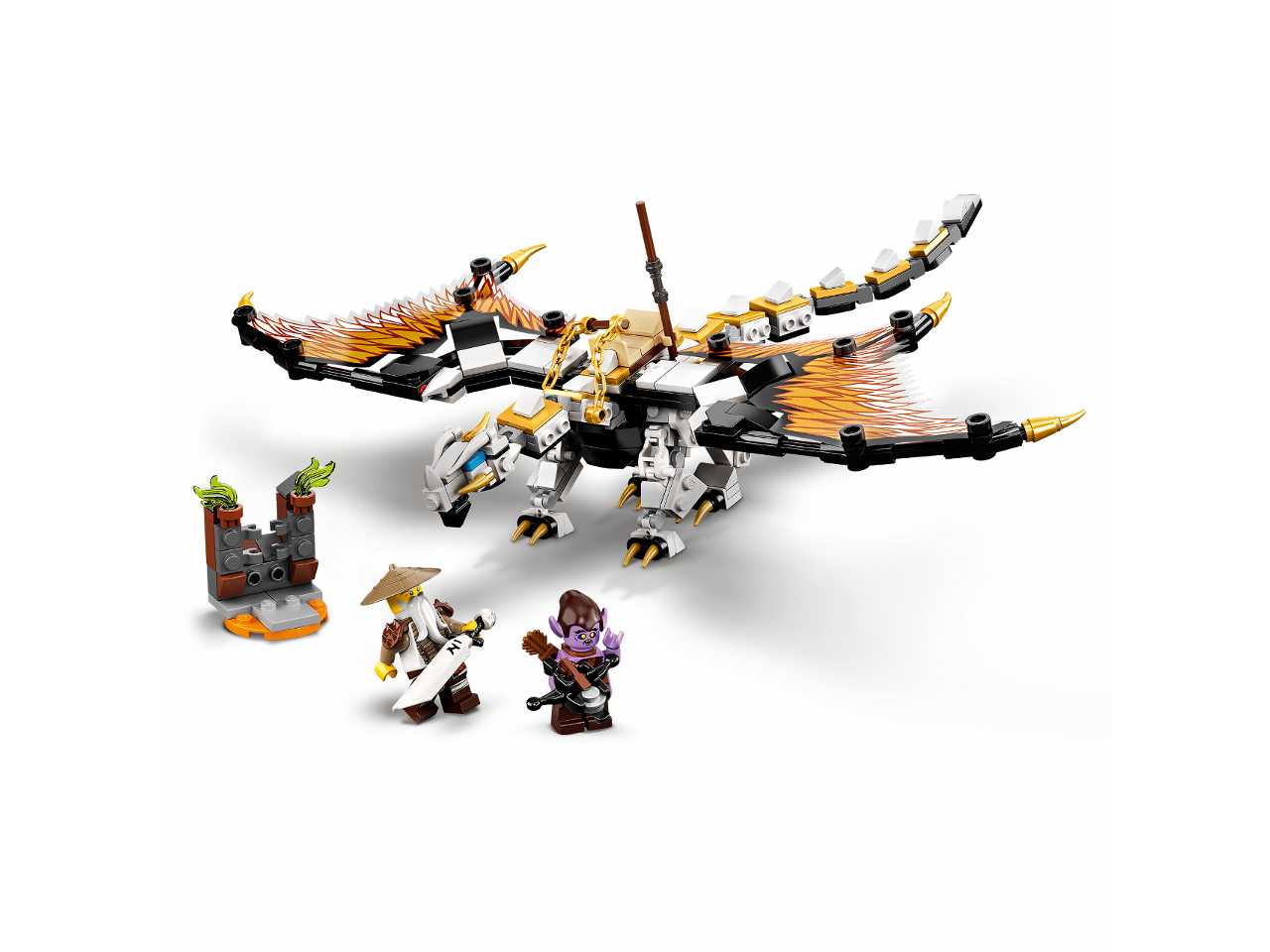 lego ninjago dragone da battaglia di wu.