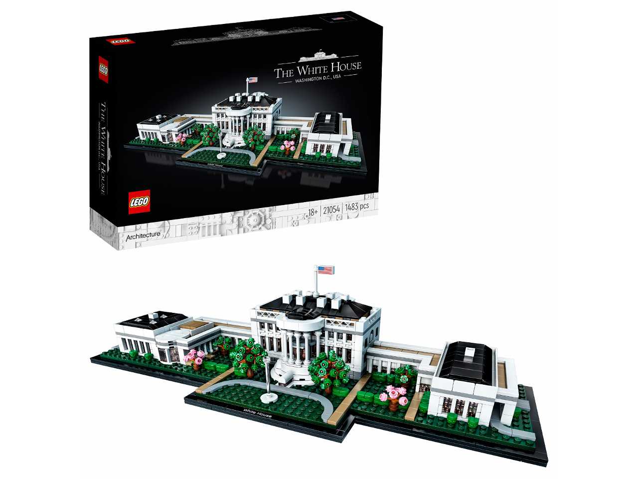 Lego architecture la casa bianca.
