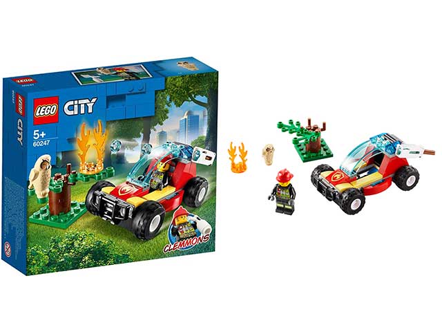 lego city incendio nella foresta 60247