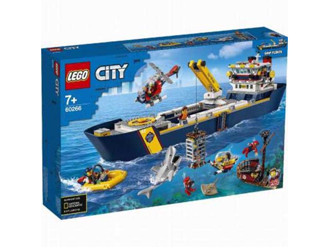 lego city nave da esplorazione oceanica 60266