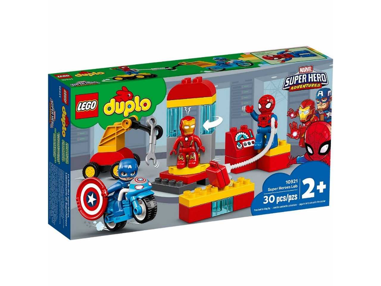 lego duplo il laboratorio dei supereroi.