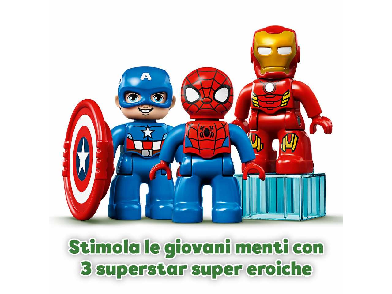 lego duplo il laboratorio dei supereroi.
