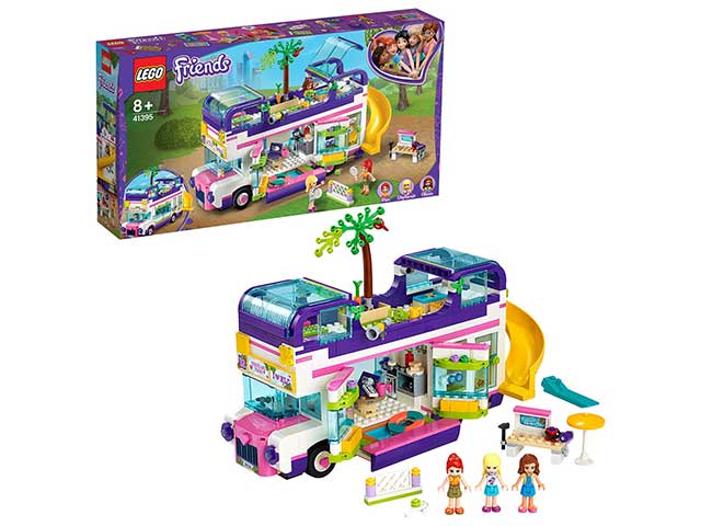lego friends bus dell'amicizia 41395