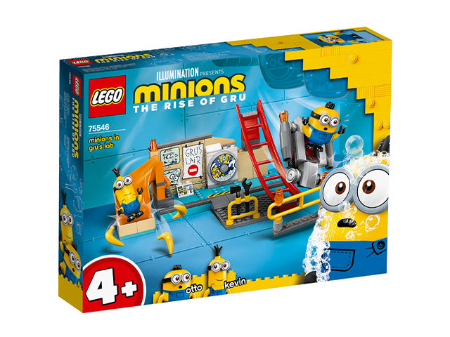 lego minions laboratorio di gru 75546