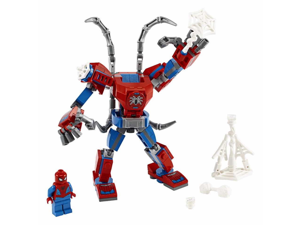 lego marvel super heroes mech spider-man.