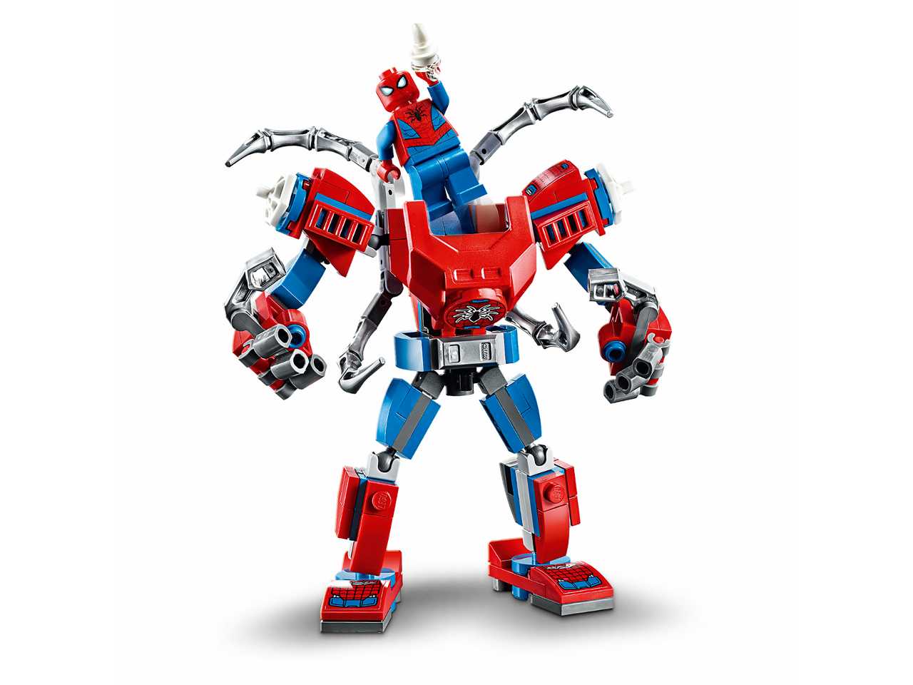 lego marvel super heroes mech spider-man.