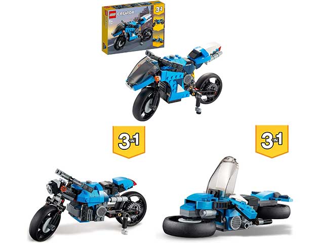 Lego creator superbike 31114