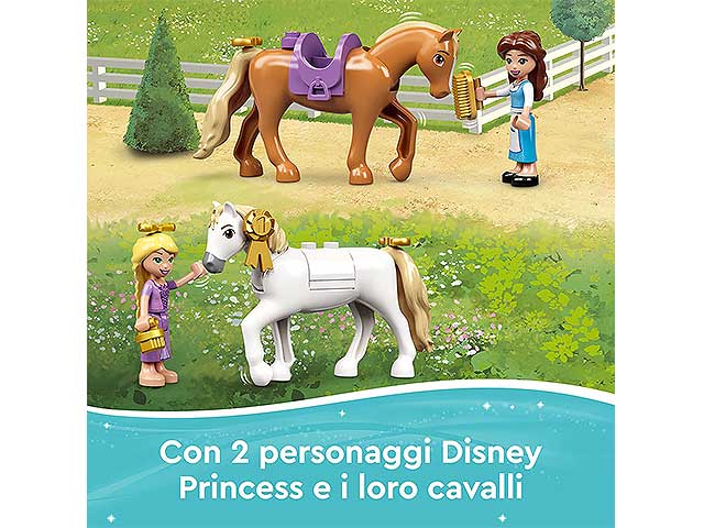Lego disney princess le scuderie reali 43195