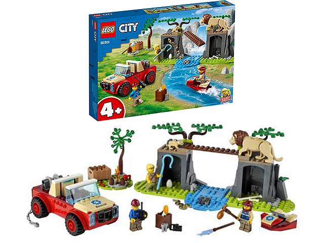 Lego city fuoristrada di soc.animale 60301