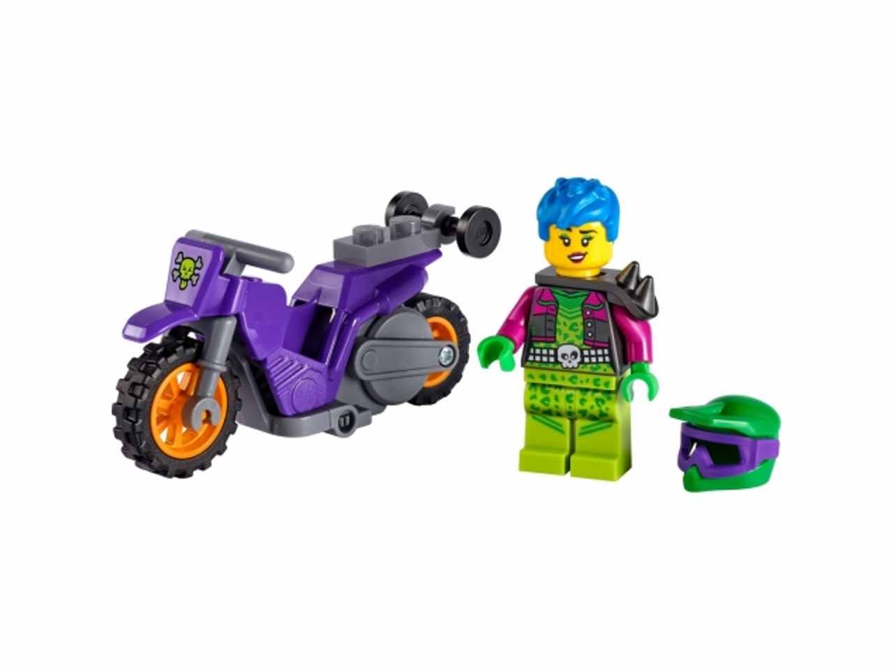 Lego city stunt bike da impennata 60296