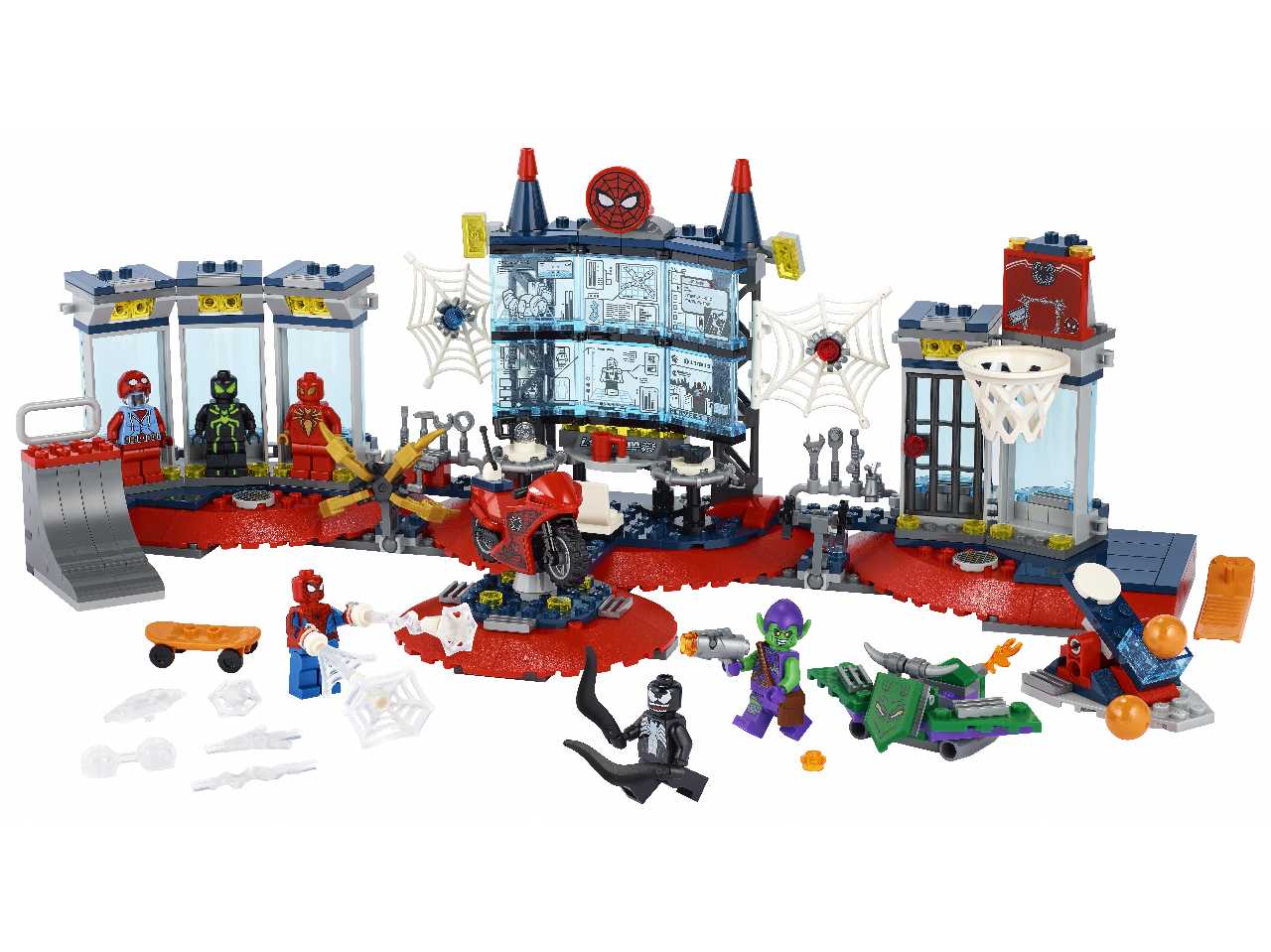 Lego marvel super heroes attacco al covo del ragno.