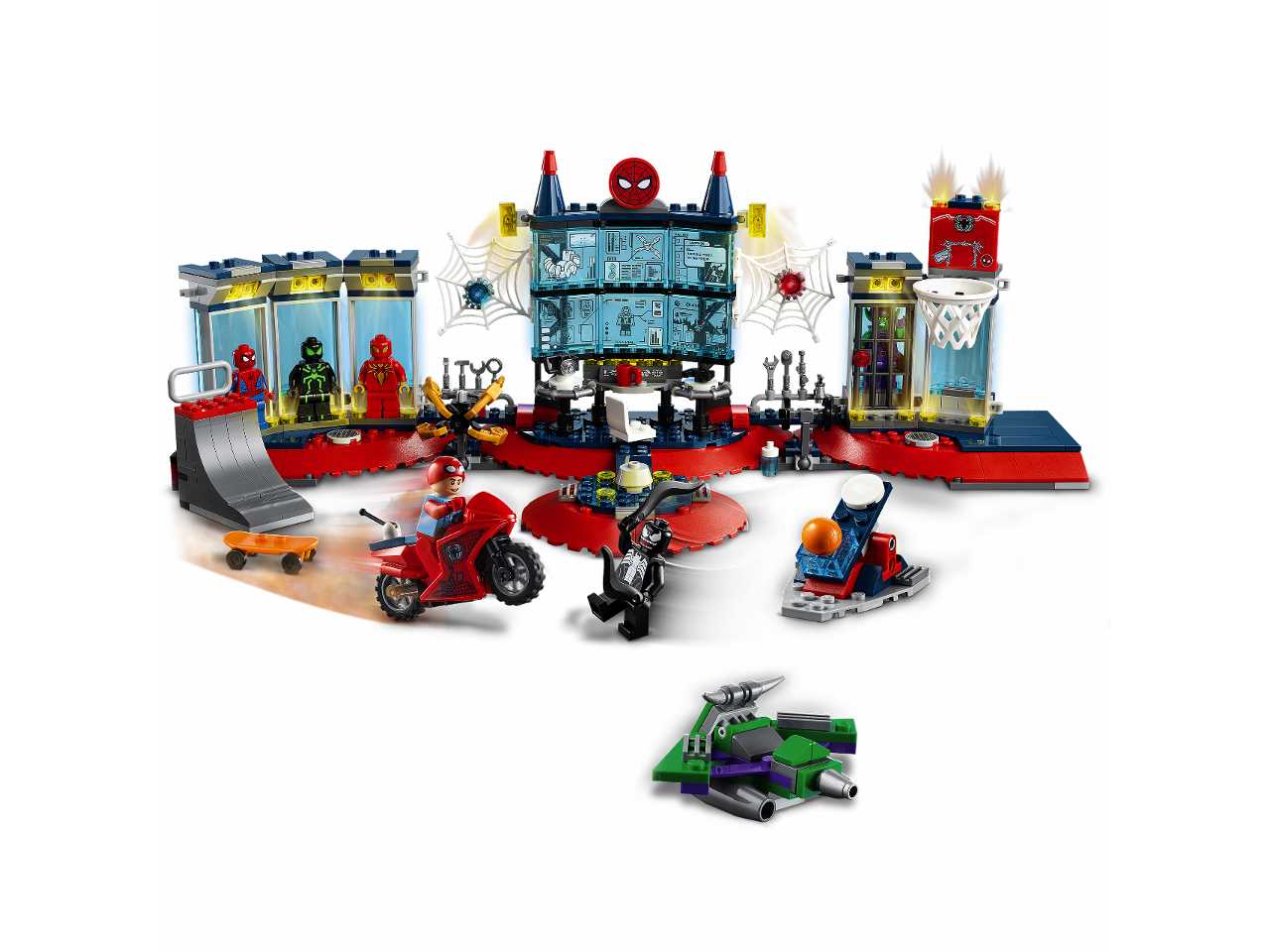 Lego marvel super heroes attacco al covo del ragno.