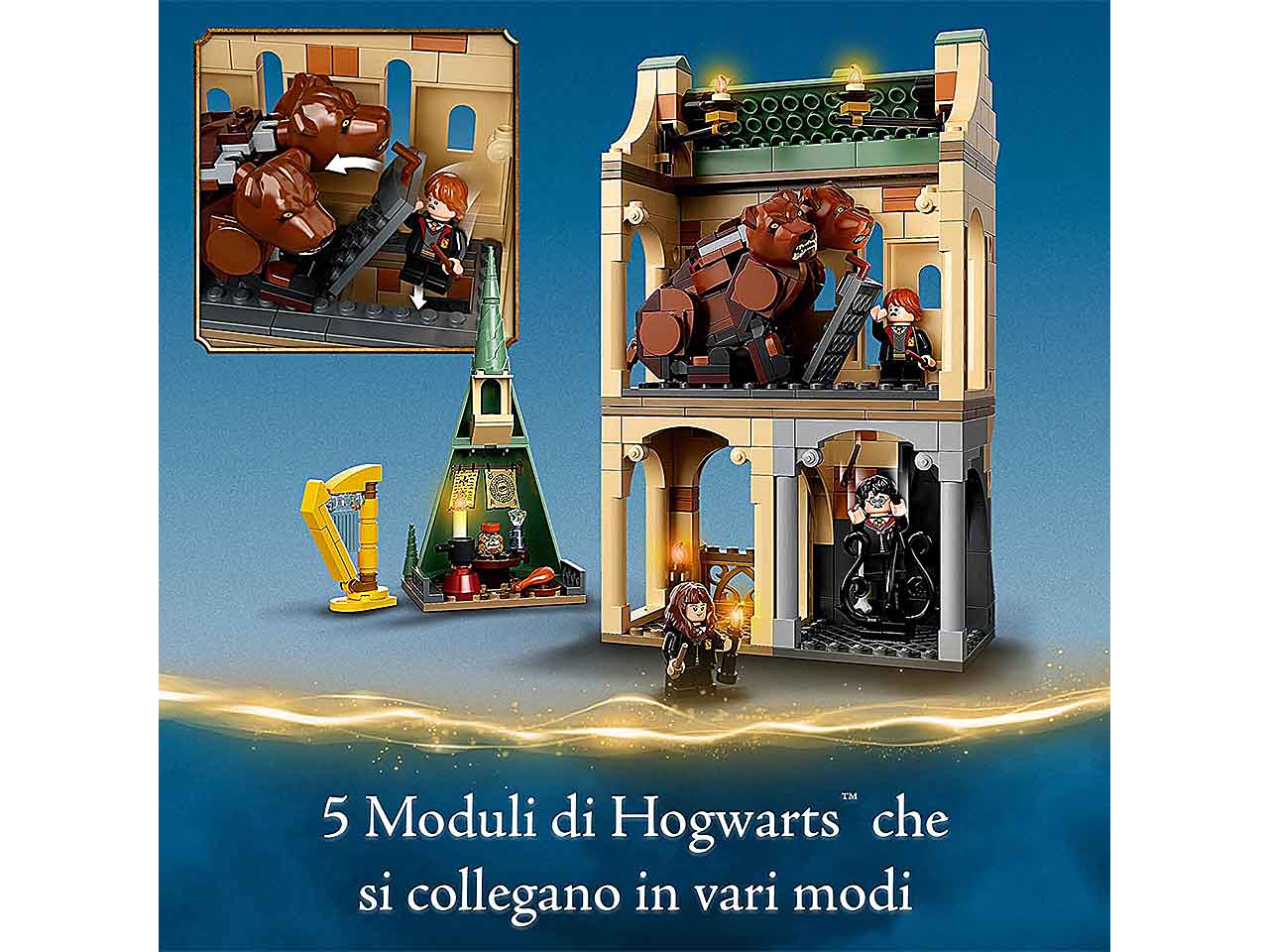 Lego harry potter incontro c/fuffi 76387