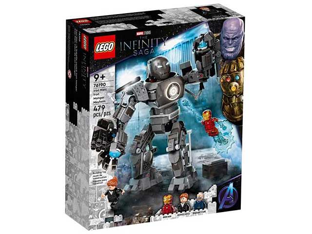 Lego marvel iron monger mayhem 76190