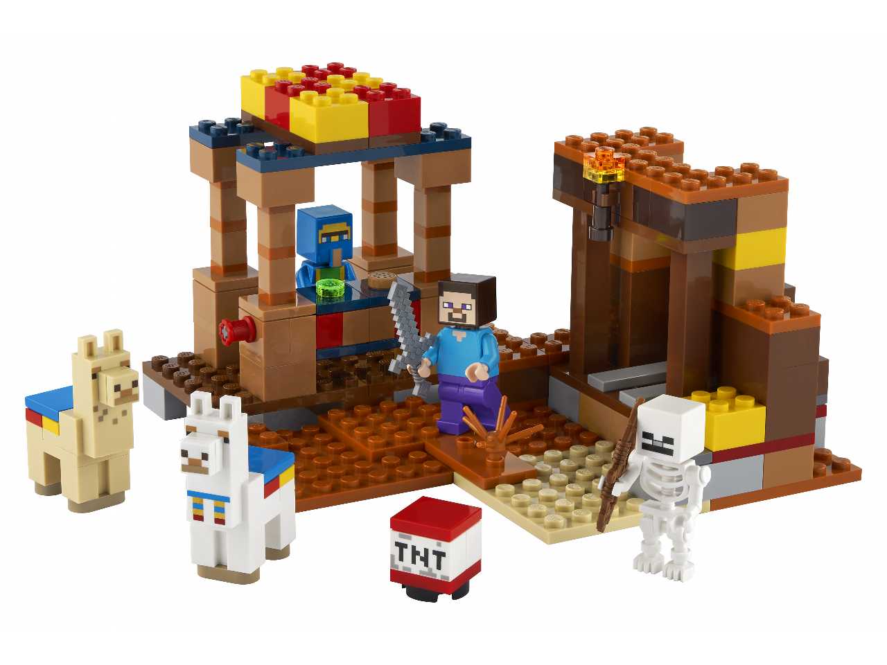 Lego minecraft il trading post.