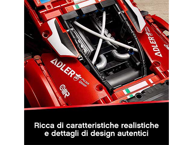 Lego technic ferrari 488 gte 42125