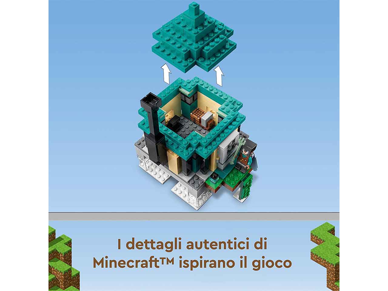 Lego minecraft sky tower 21173
