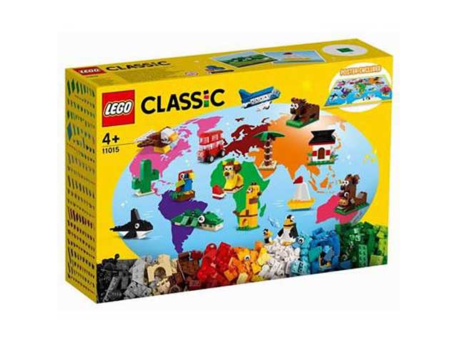 Lego classic giro del mondo 11015