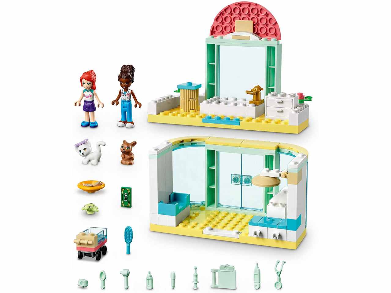 Lego friends clinica veterinaria 41695