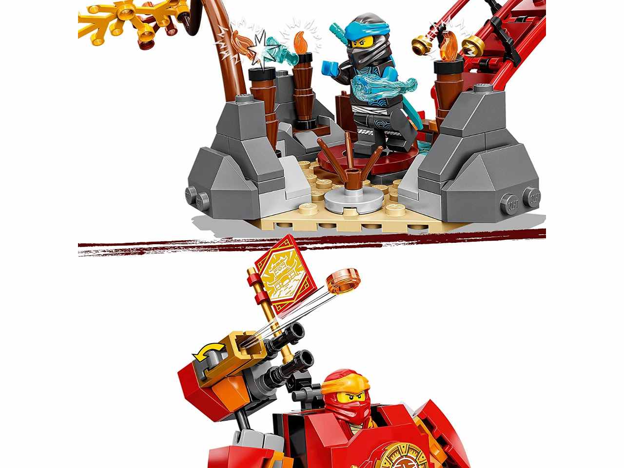 Lego ninjago tempio dojo dei ninja71767