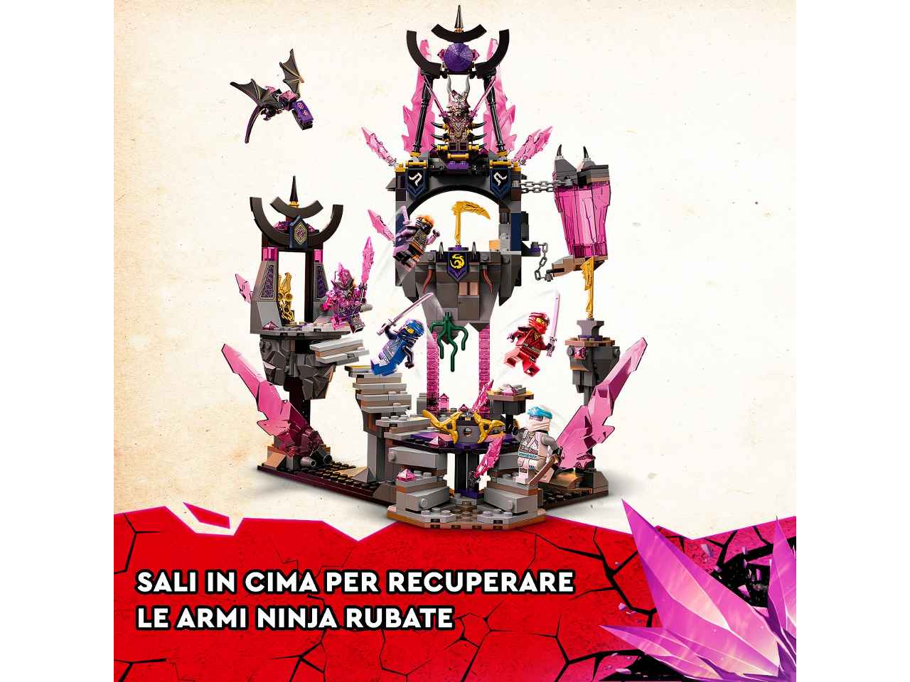 Lego ninjago tempio del re 71771