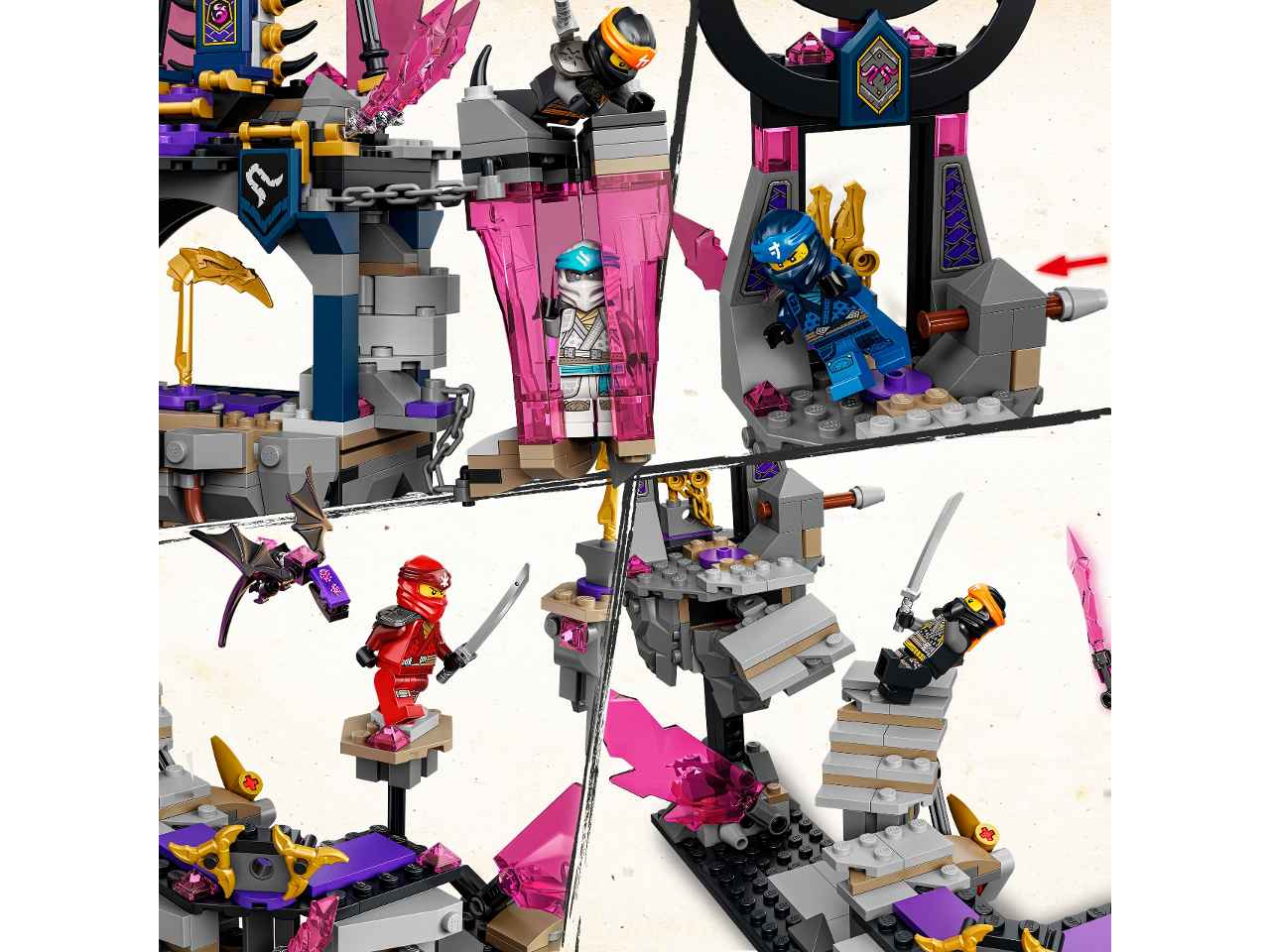 Lego ninjago tempio del re 71771