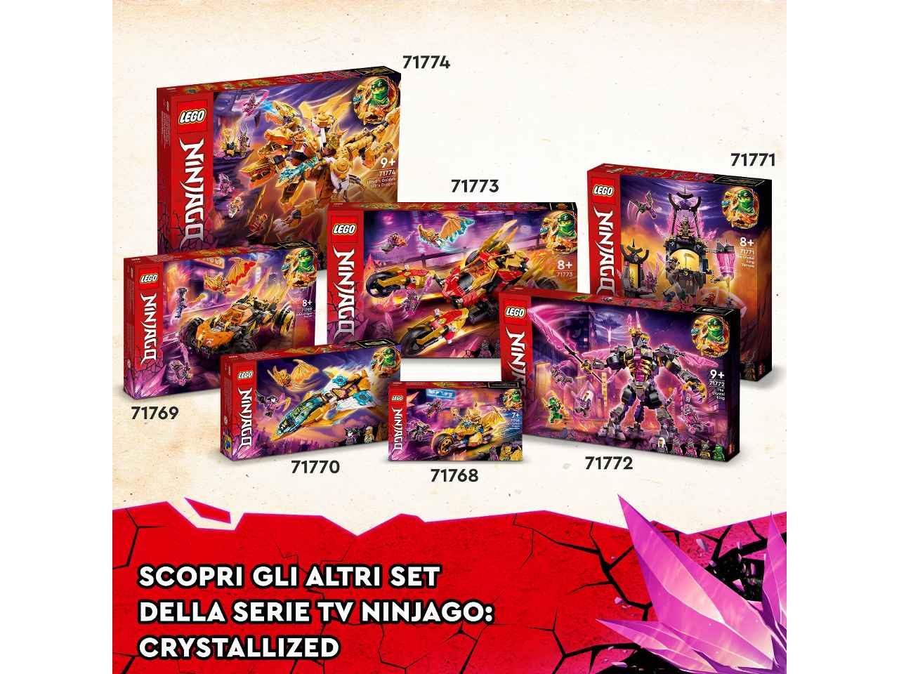 Lego ninjago tempio del re 71771