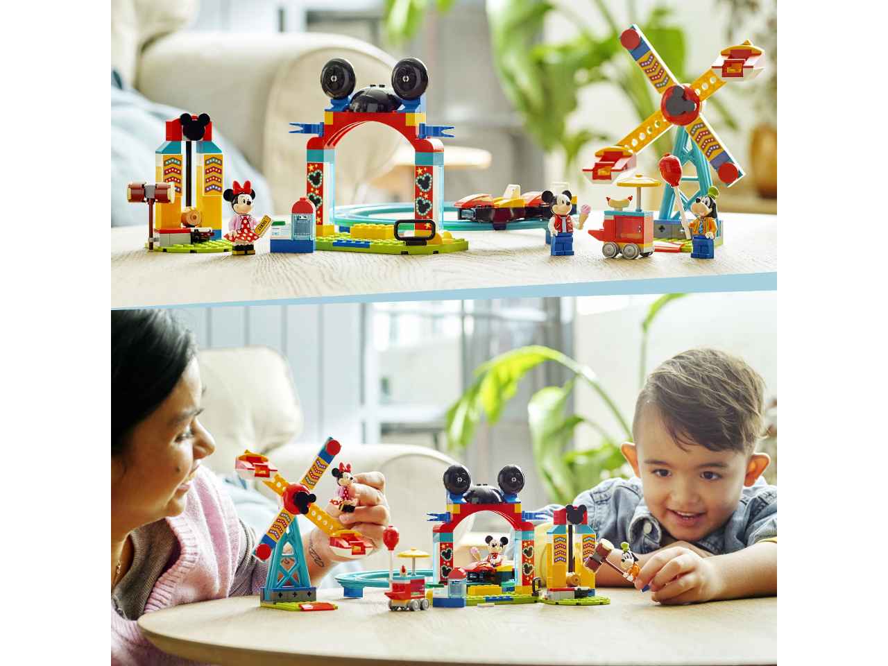 Lego disney mickey il luna park 10778