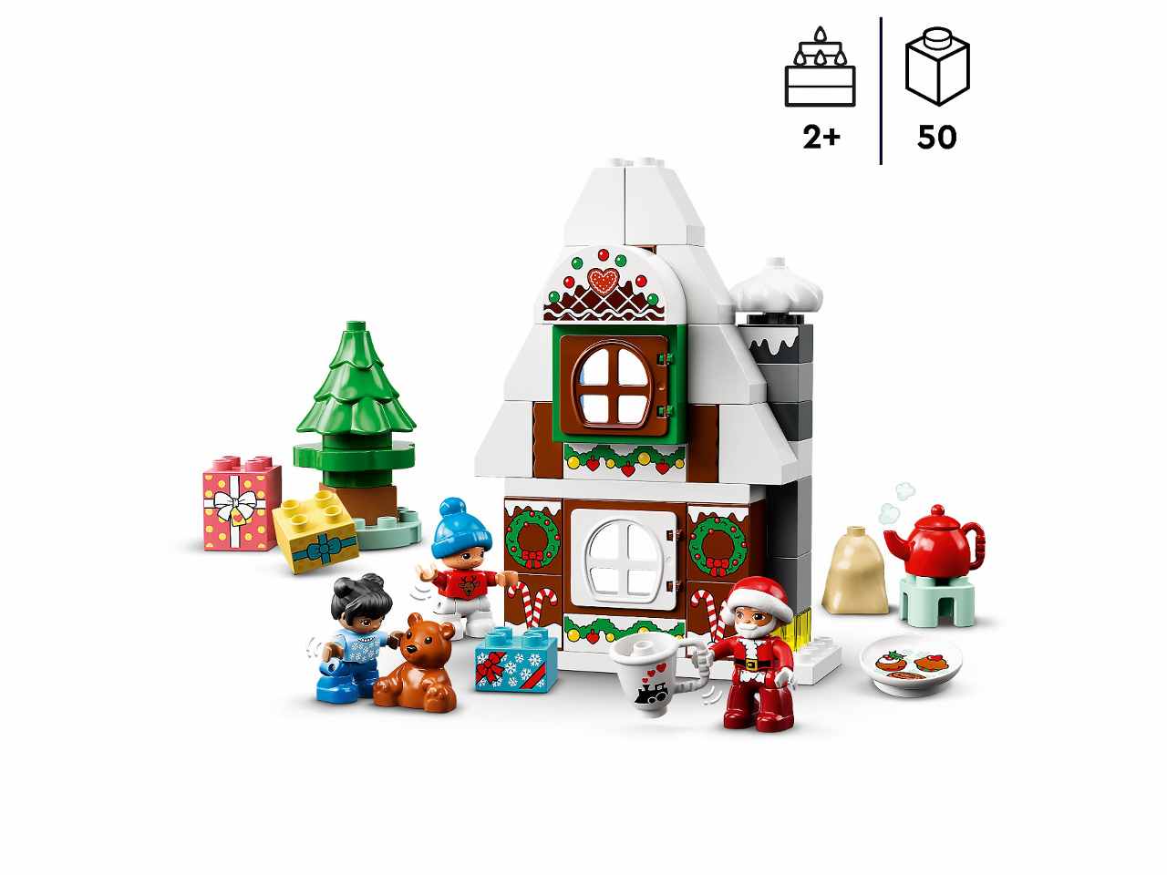Lego duplo casa di babbo natale