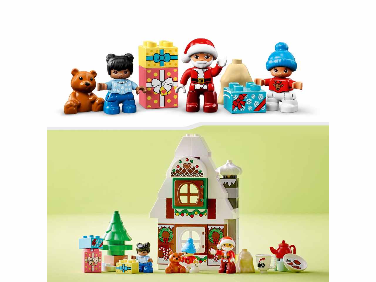 Lego duplo casa di babbo natale