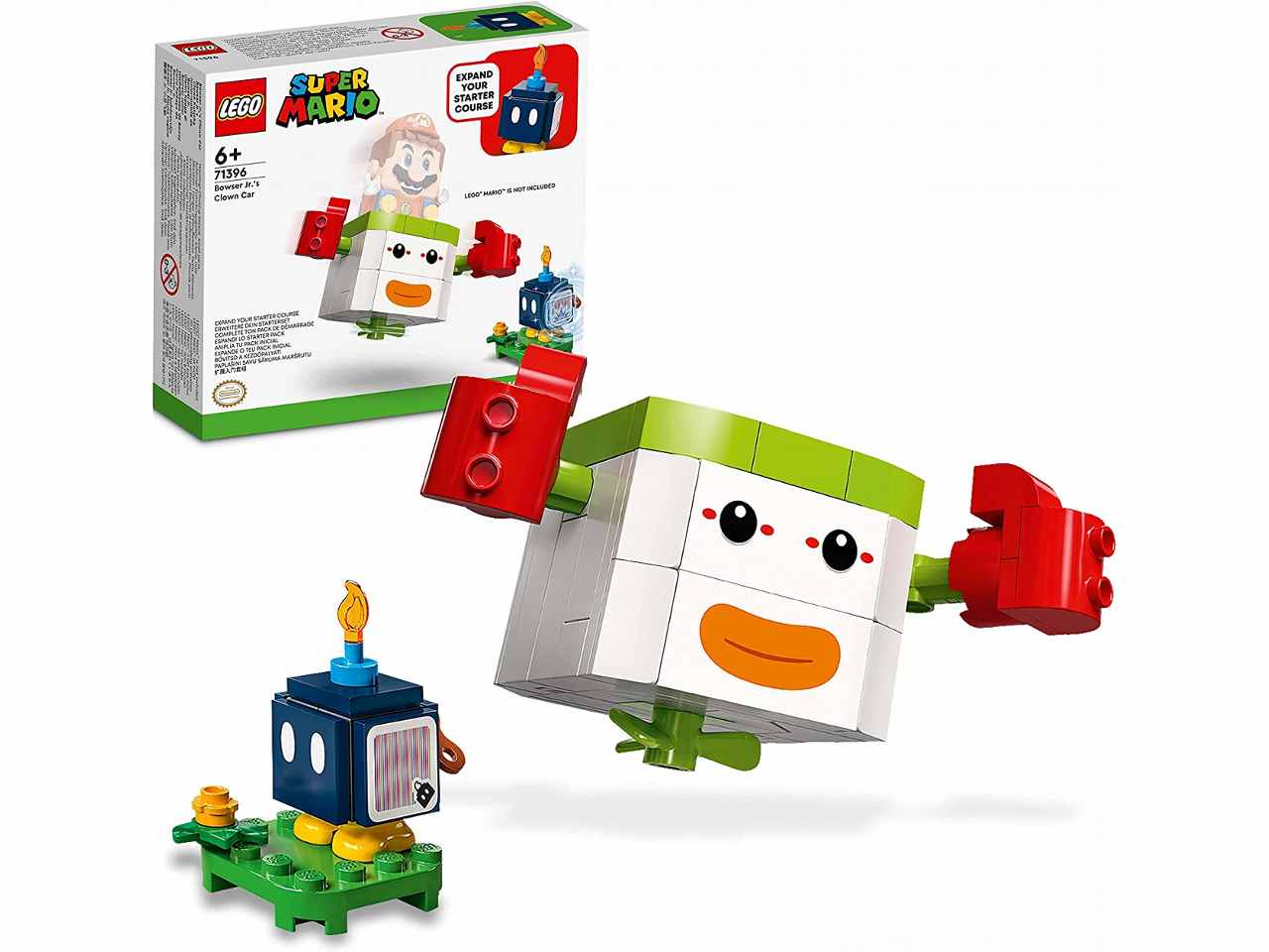 Lego super mario clown koopa di bowser jr 71396