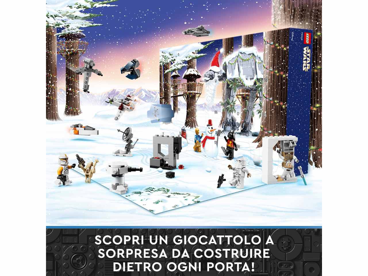 Lego star wars calendario avvento 75340