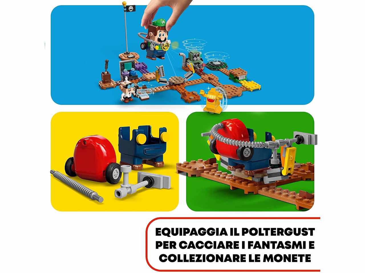 Lego super mario labor.di luigi 71397