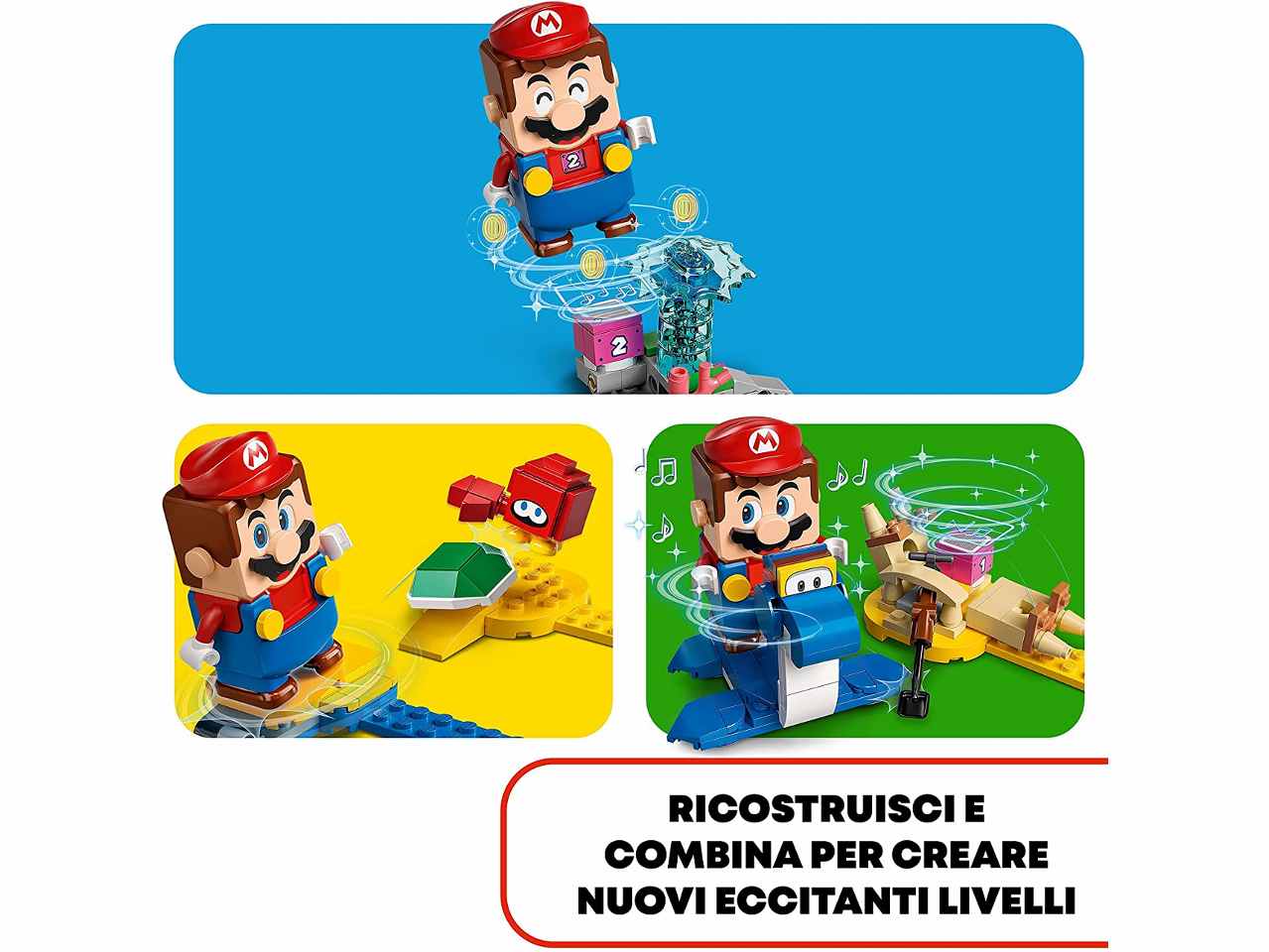 Lego super mario lungomare di dorrie 71398