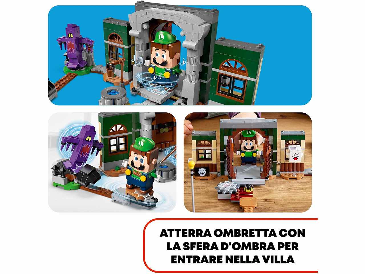 Lego super mario atrio di luigi 71399