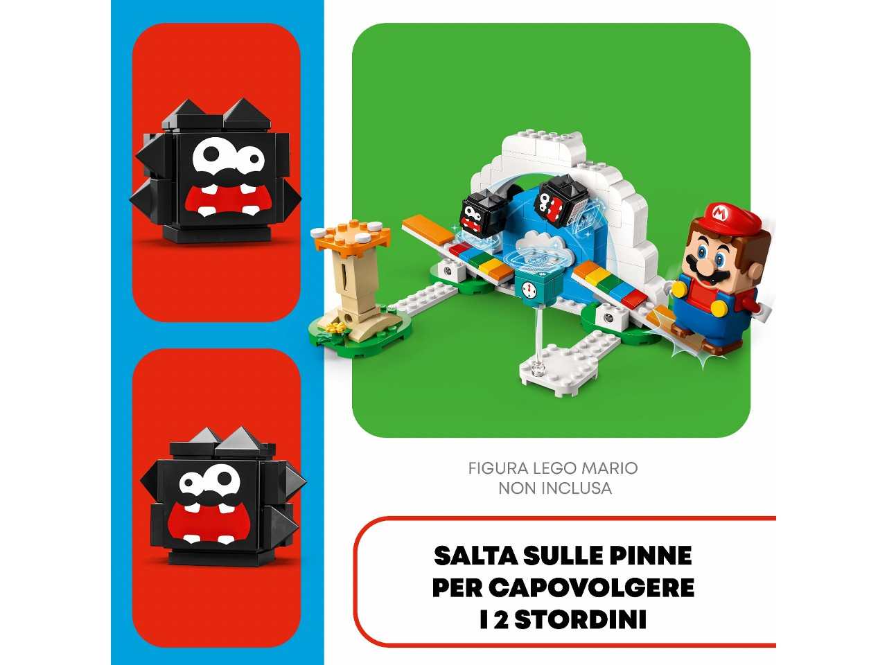 Lego super mario pack espansione pinne di stordino