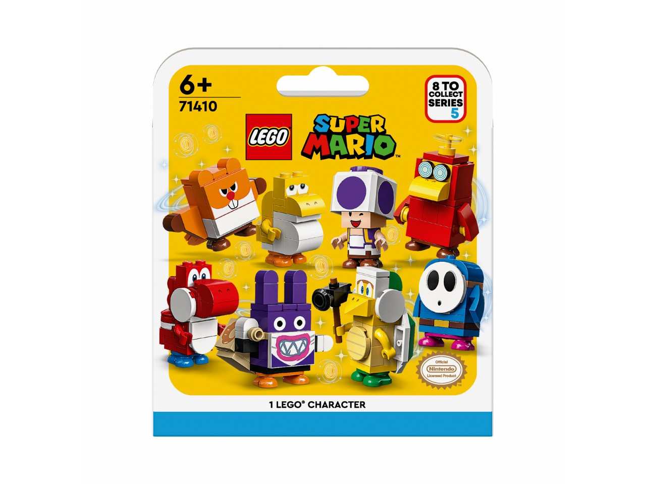 Lego super mario personaggi 5 personaggi